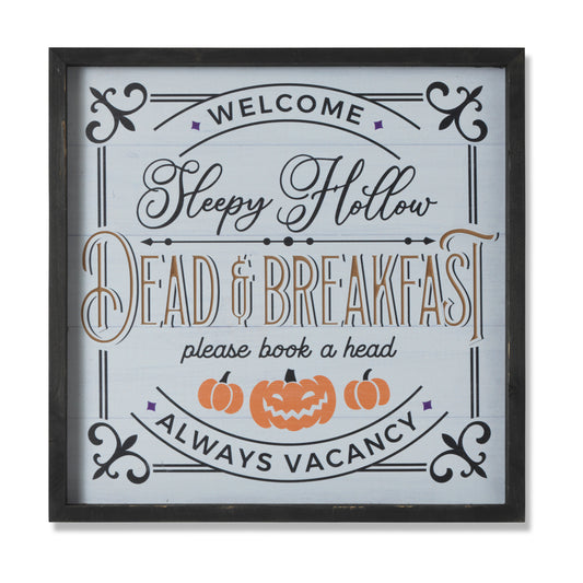 Dead & Breakfast Sign