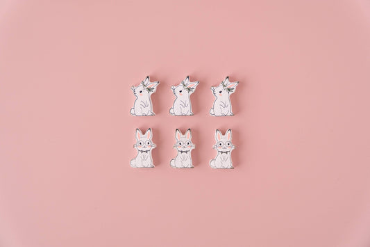 Set of Six Bunnies