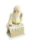 Large Ivory Santa Down Chimney