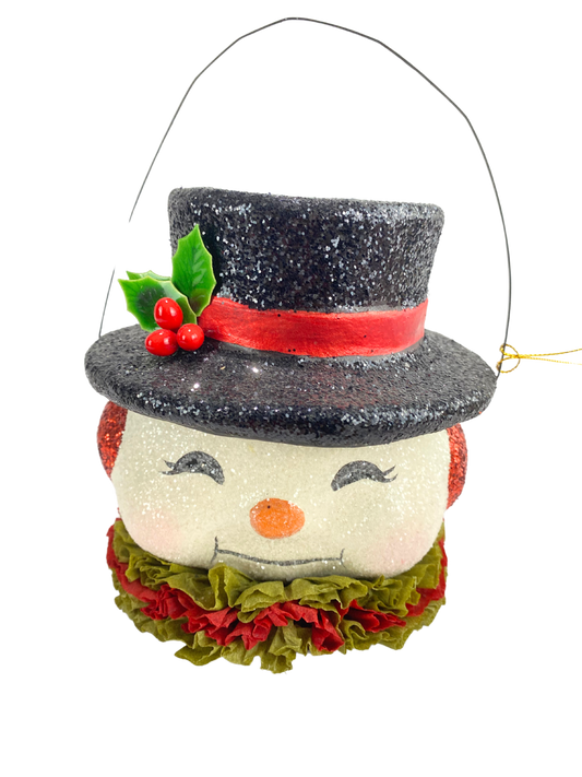 Happy Retro Snowman Bucket (Small)