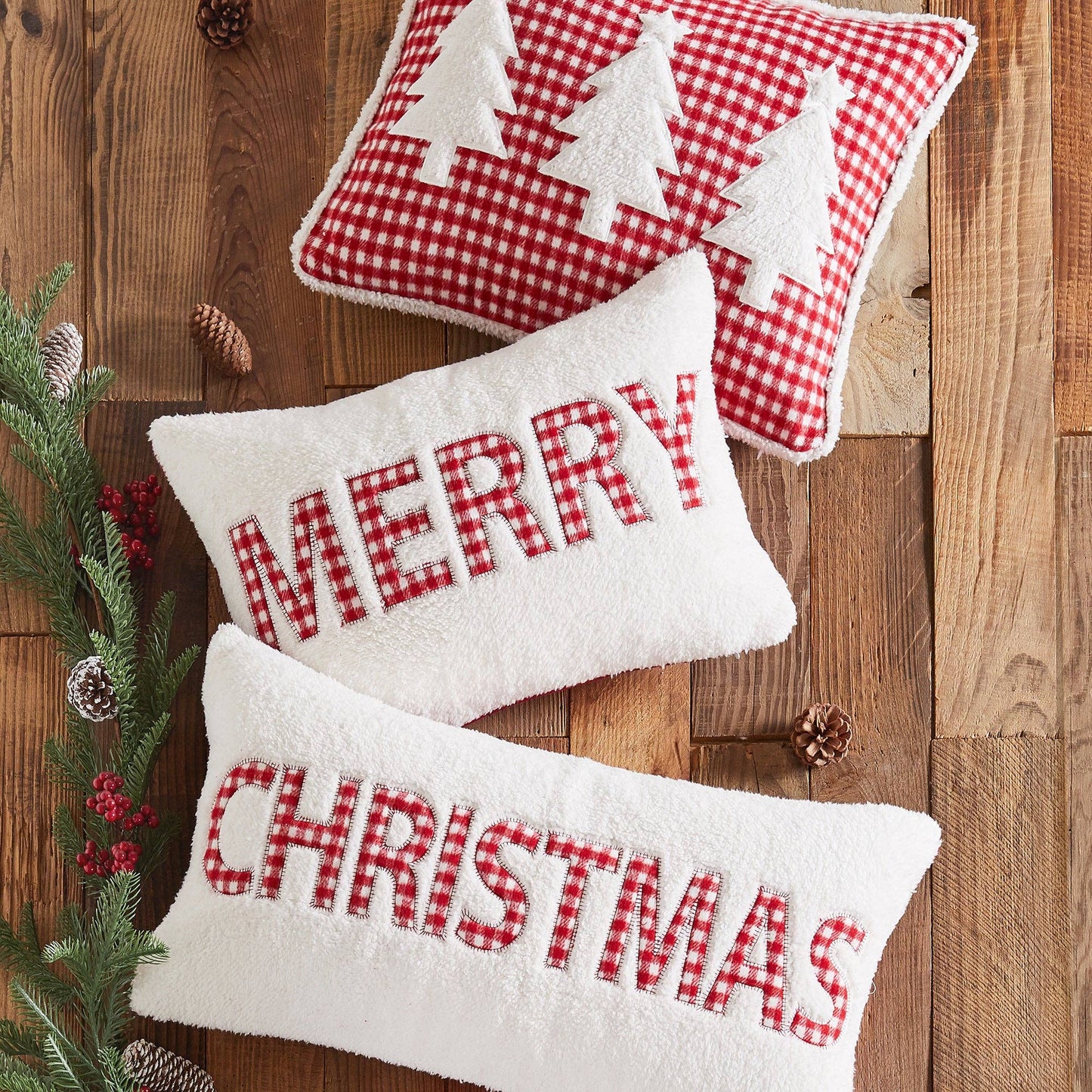 Christmas Plaid Pillow