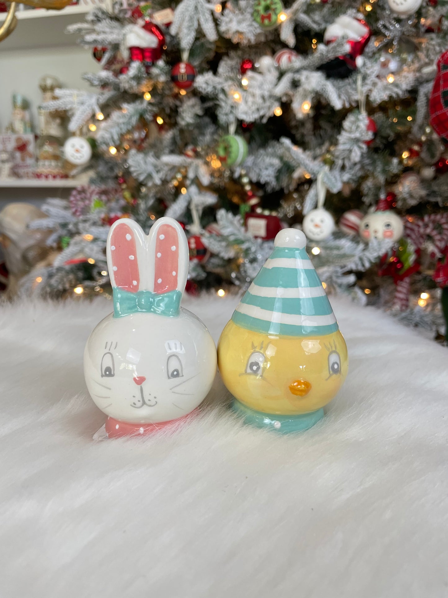 Chick & Bunny Salt & Pepper Shaker Set (Seconds)