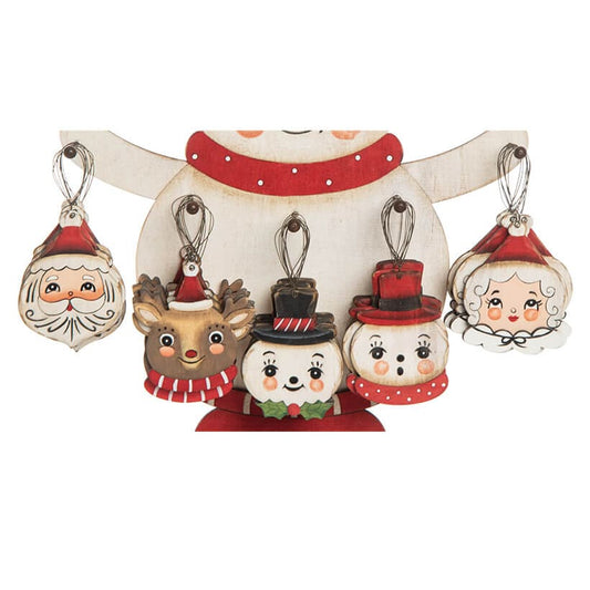 Christmas Ornaments Set of Five