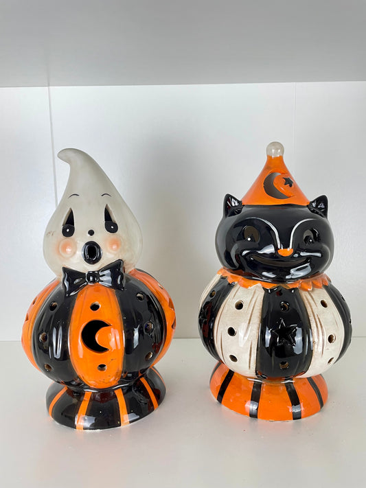 Ghost and Cat Decor