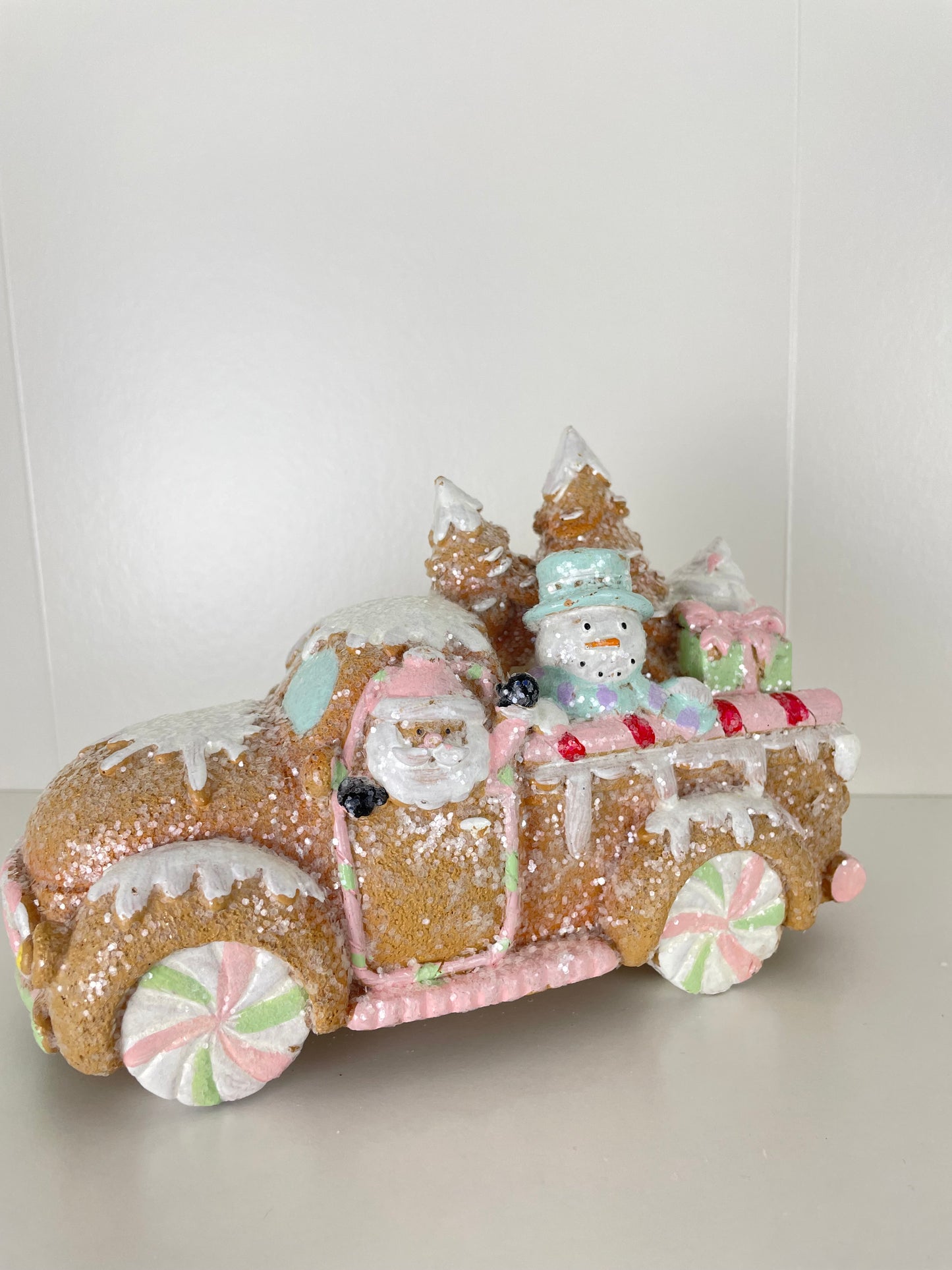 Pastel Gingerbread Car