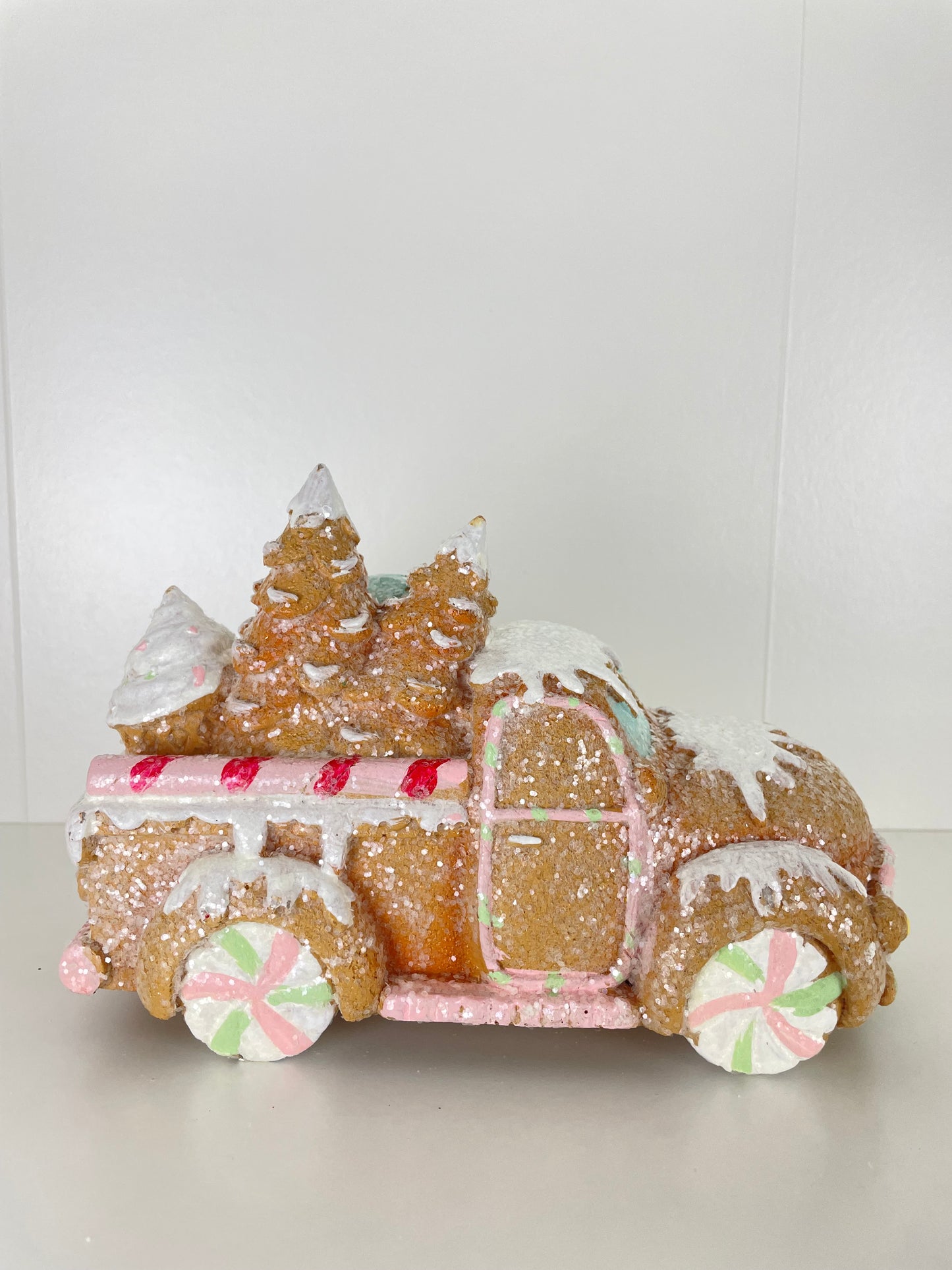 Pastel Gingerbread Car