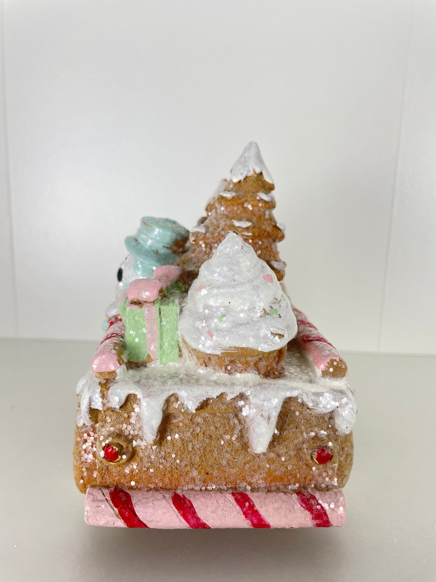 Pastel Gingerbread Car