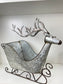 Set of Two Reindeer Sleighs