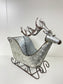 Set of Two Reindeer Sleighs