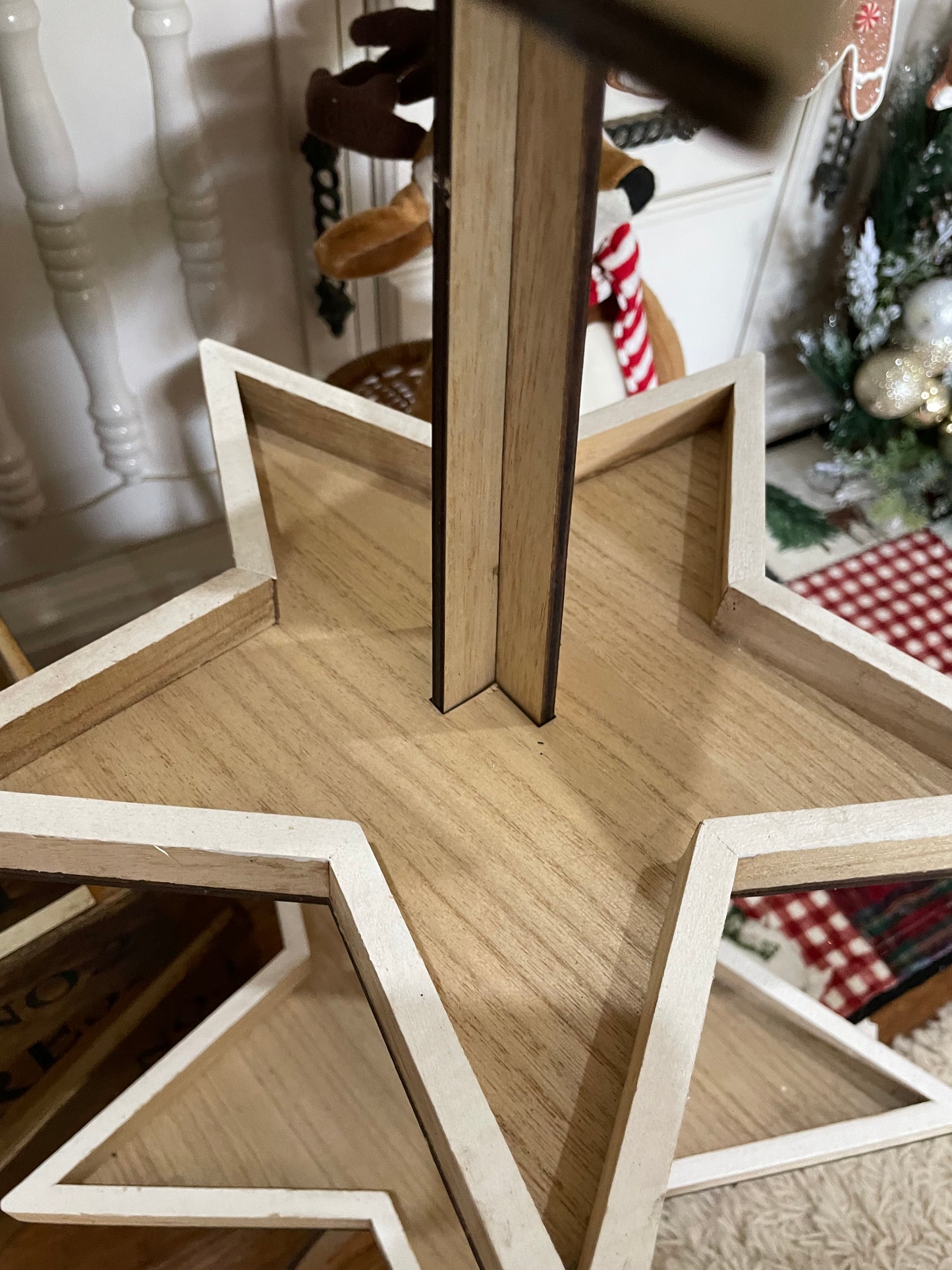 Christmas tree display stand