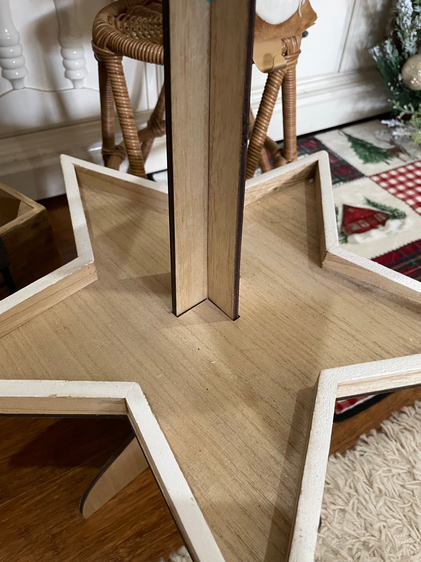 Christmas tree display stand