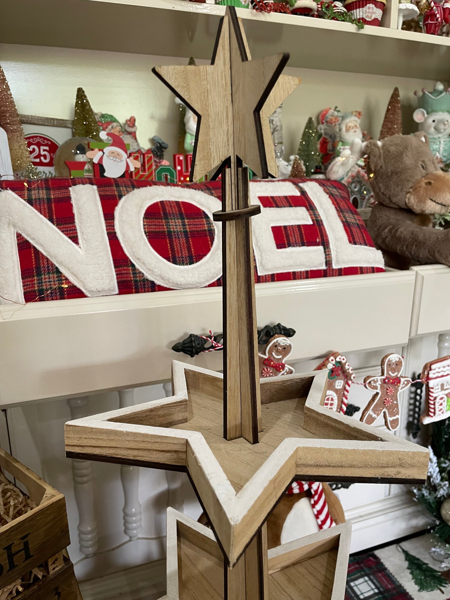 Christmas tree display stand