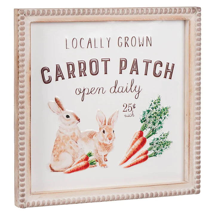 Carrot Patch Easter Sign