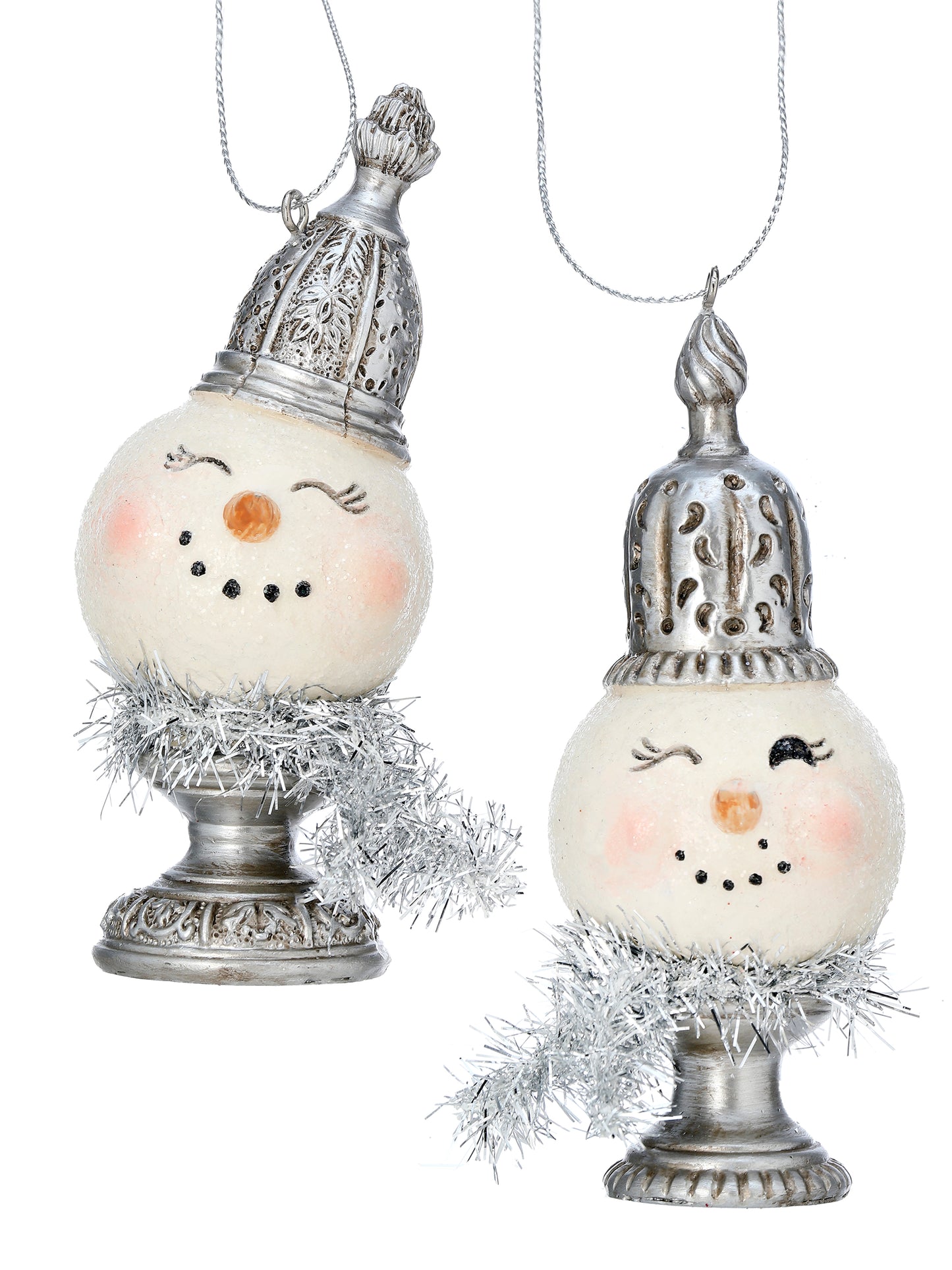 Snowman Finial Ornament