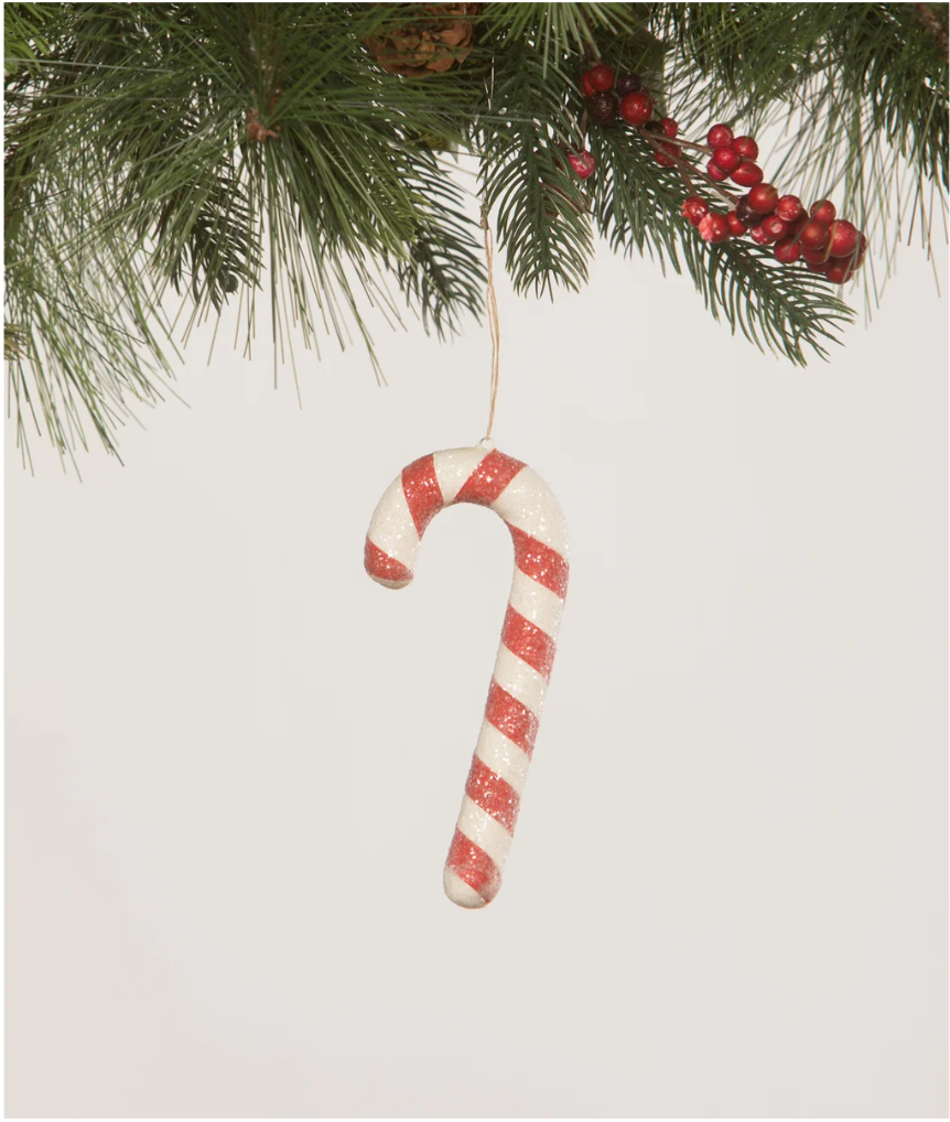 Red Candy Cane Ornament