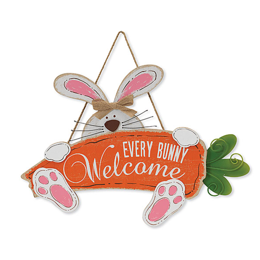 Easter Bunny Hanging Sign