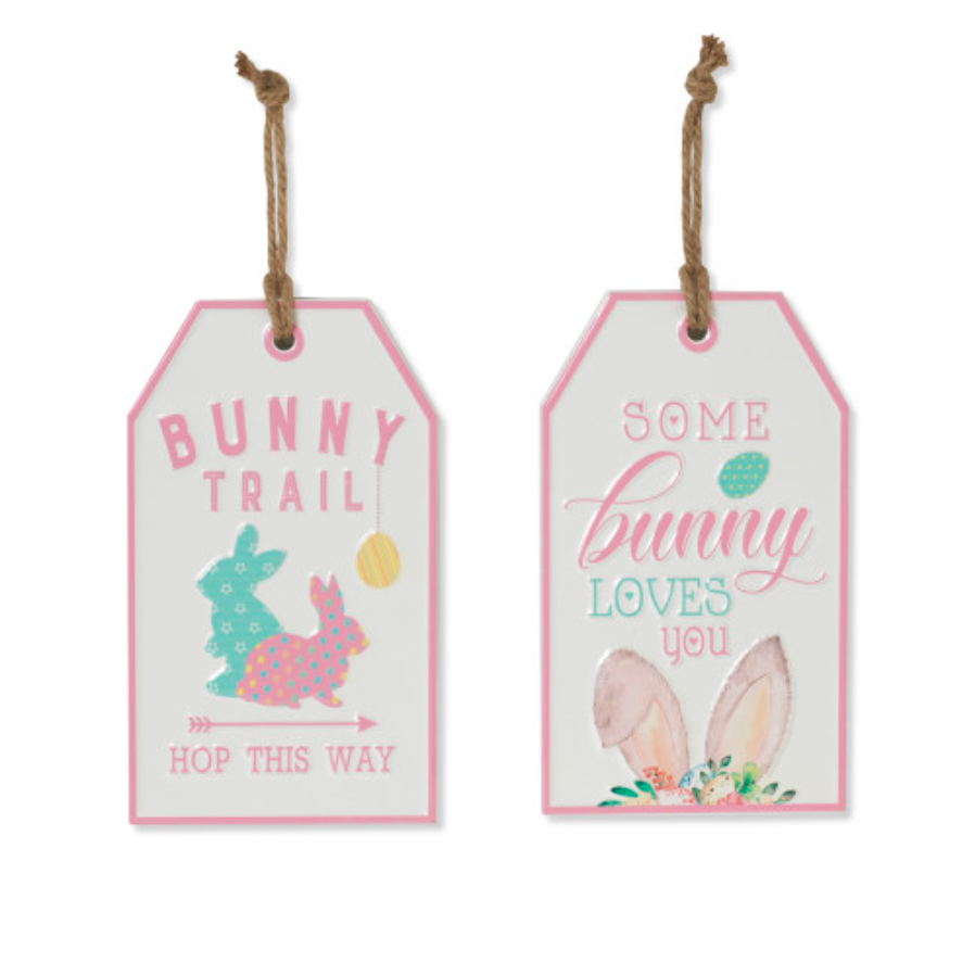Embossed Easter Sign