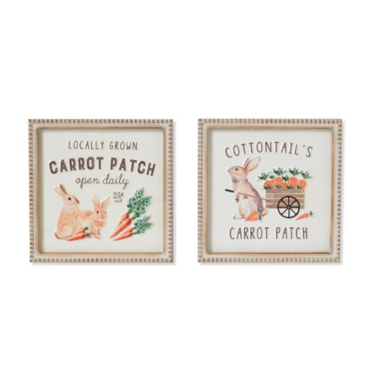 Carrot Patch Easter Sign