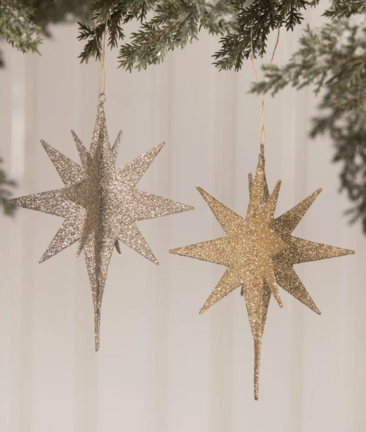 Shine Bright Moravian Star Ornament 2A