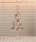 Old Gold Moravian Star Wire Tree Topper