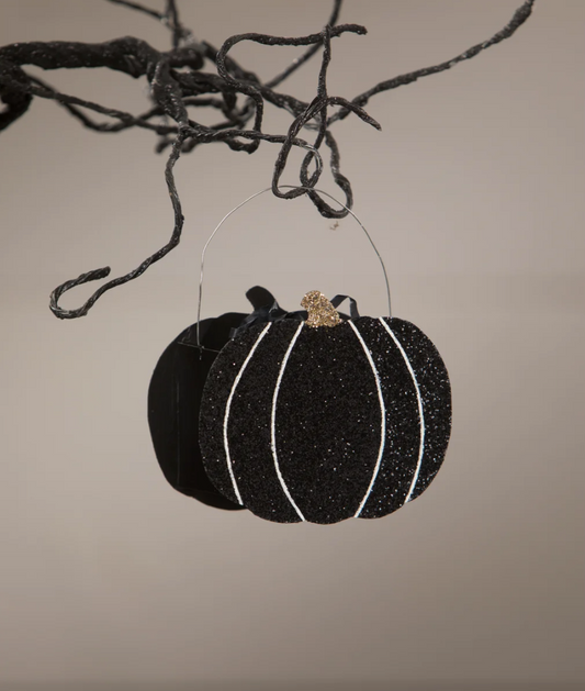 Back to Black Pumpkin Bucket