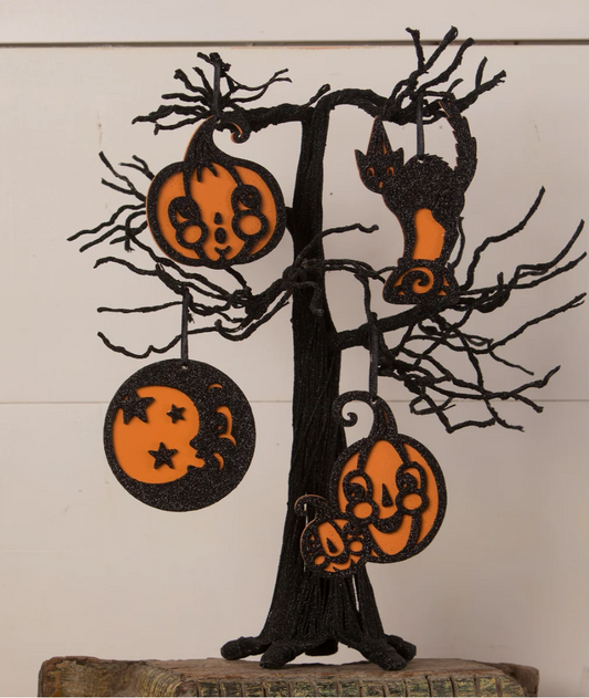 Jolly Halloween Ornament Set of Four