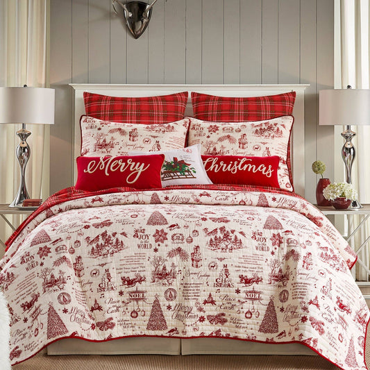 Yuletide Euro Sham Set of 2