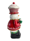 Traditional Snowman Nutcracker w/Cupcake