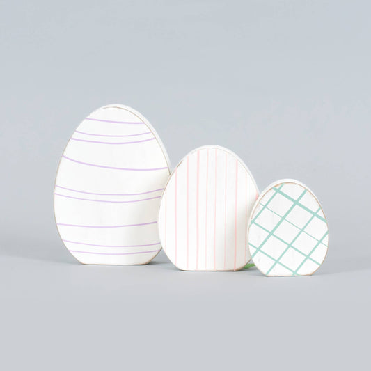 Easter Egg Decor Set of 3