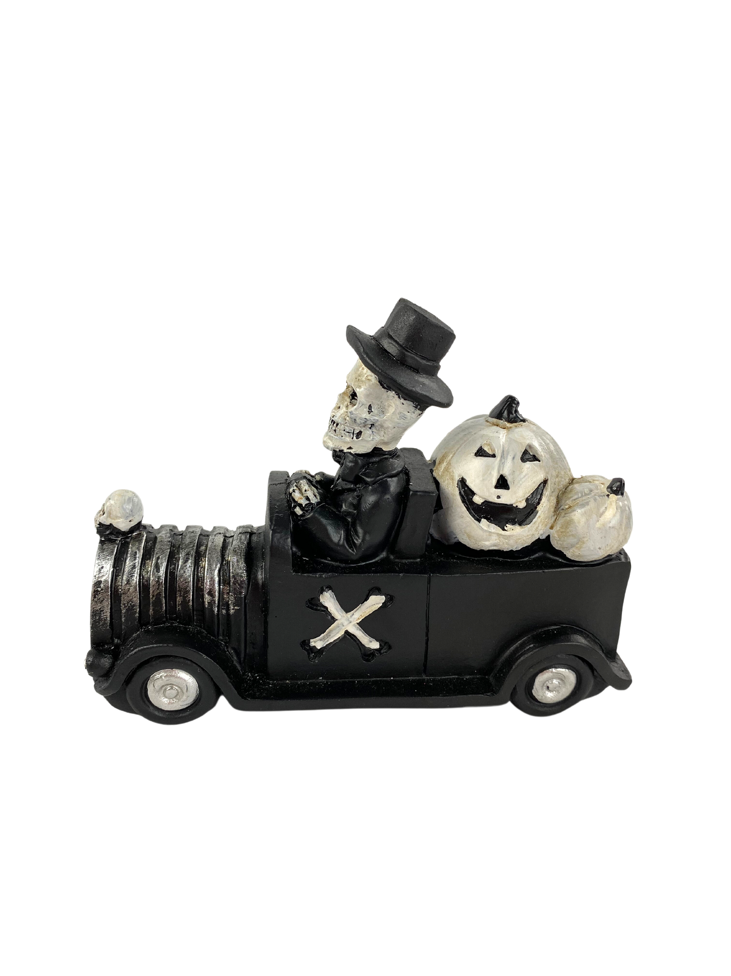 Skeleton Driver Figurine