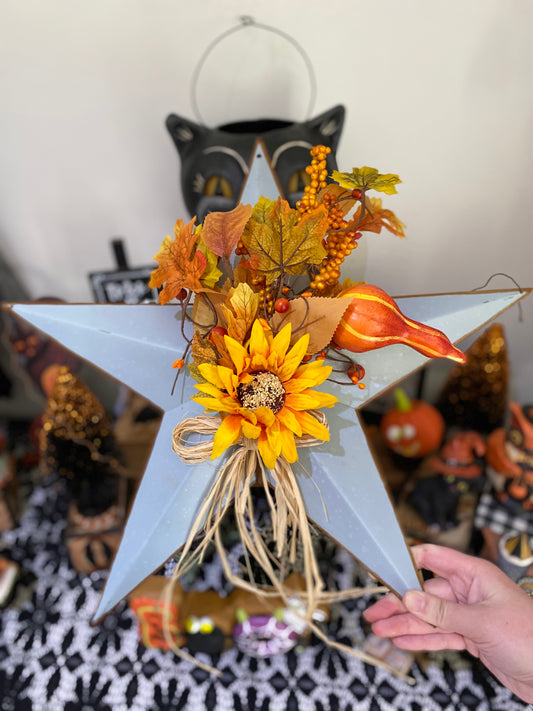 Large Autumn Star Decor