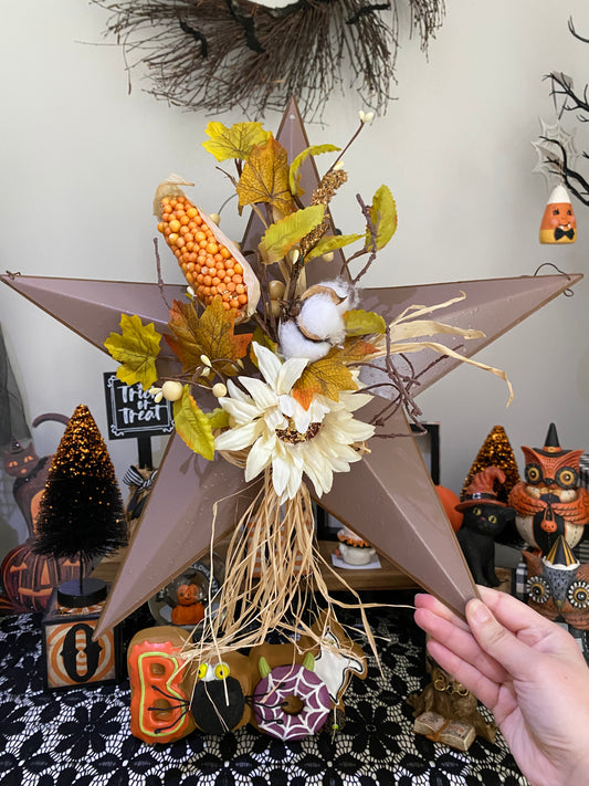 Large Autumn Star Decor