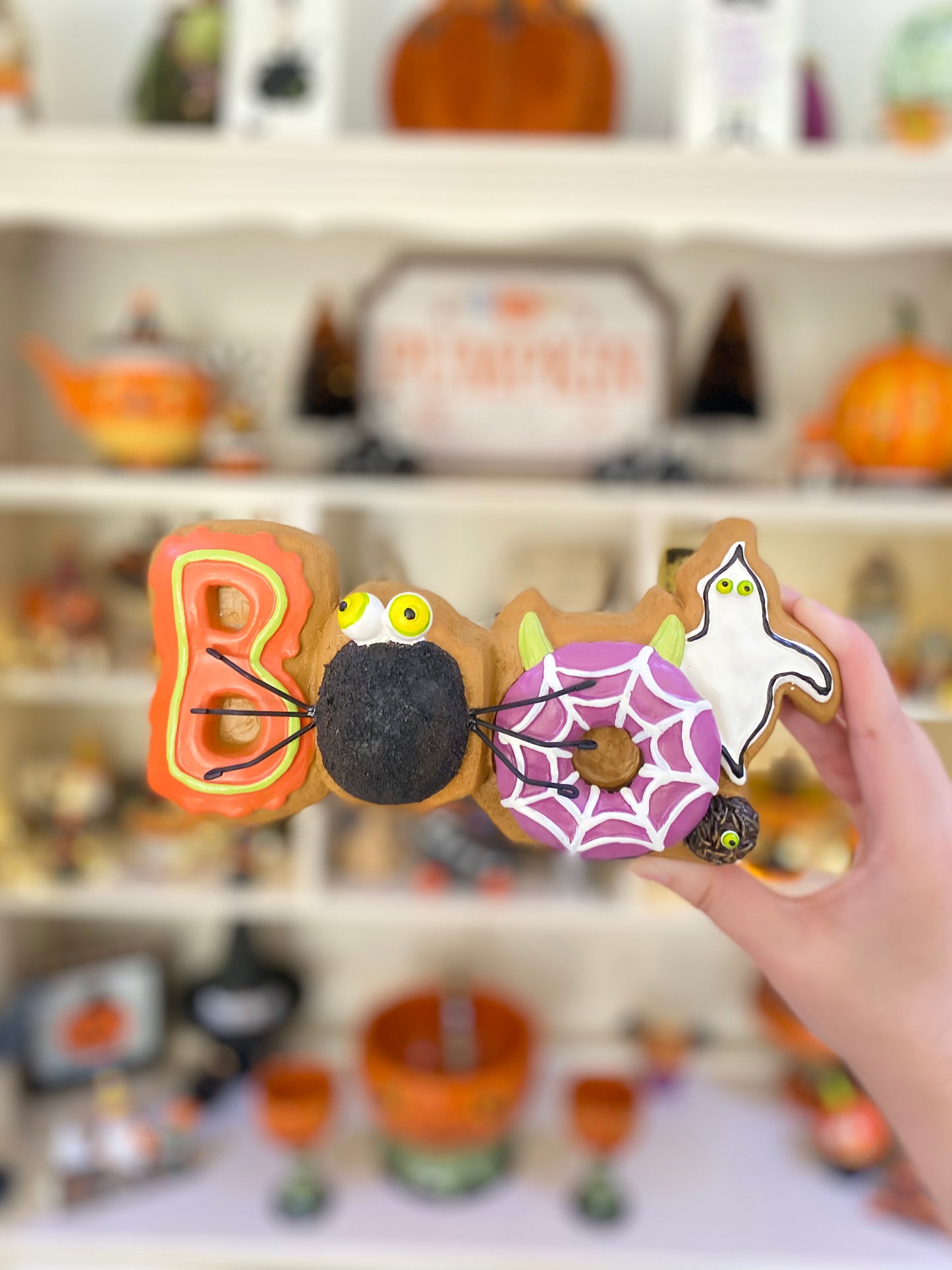 Boo Cookie Decor