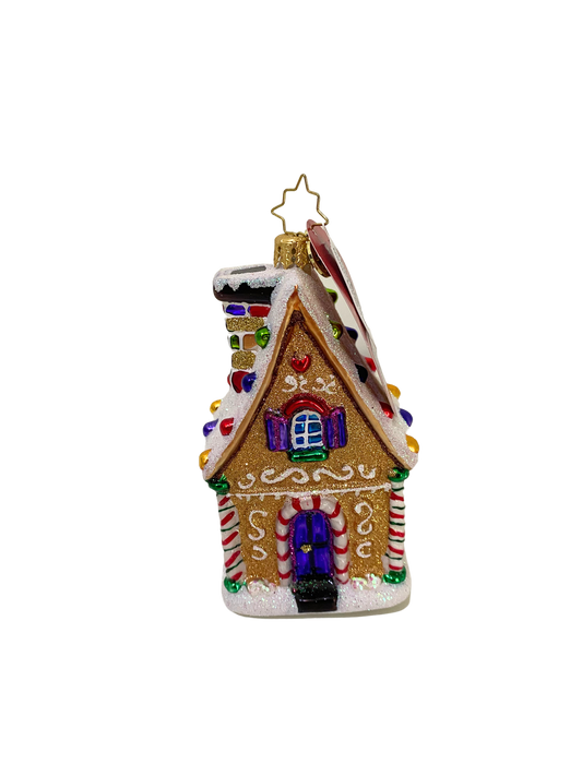 Delicious Treasure Gingerbread House Ornament