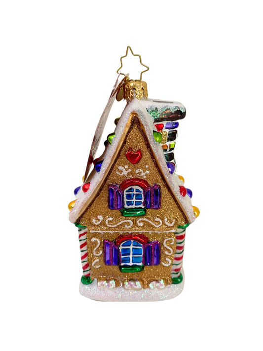 Delicious Treasure Gingerbread House Ornament