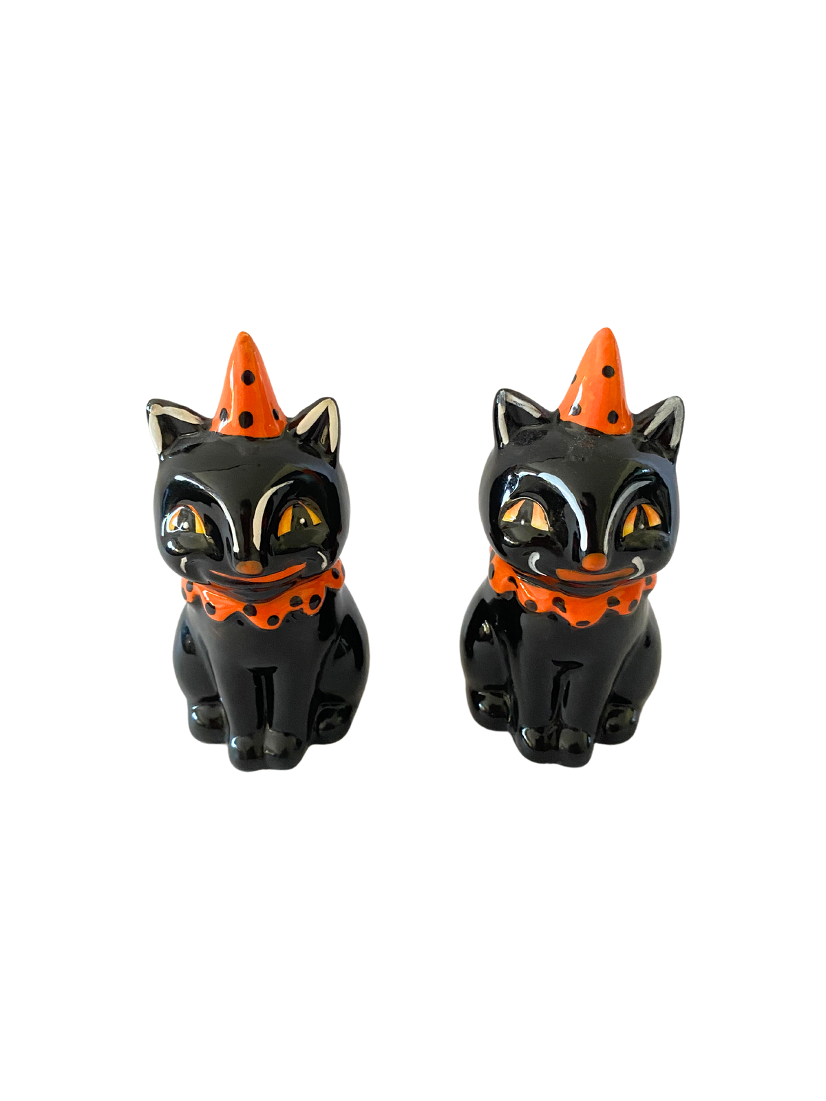 Vintage Cat Salt & Pepper Set