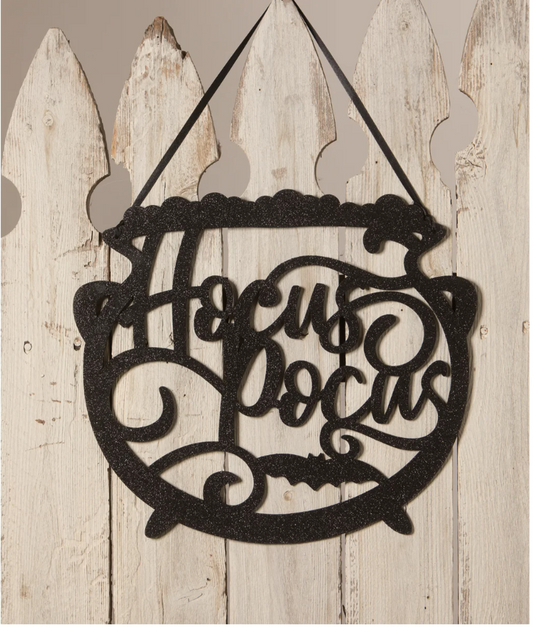 Hocus Pocus Cauldron Wall Hang