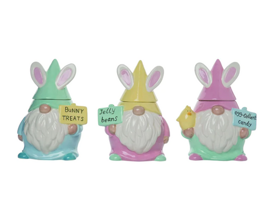 Easter Gnome Candy Jar