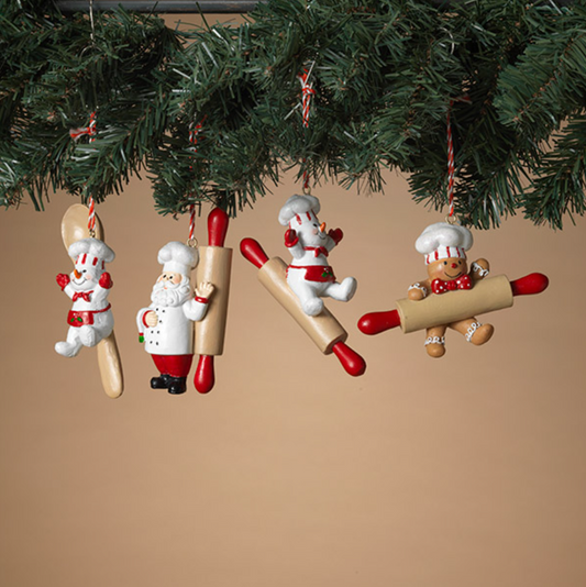 Christmas Chef Ornaments