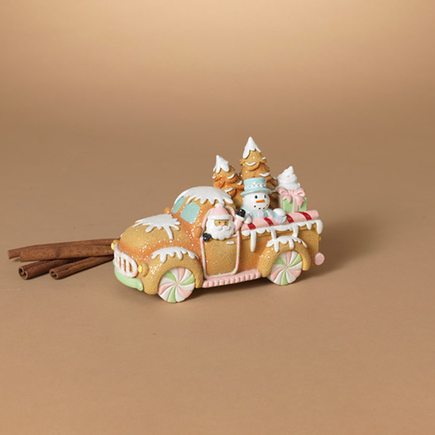 Pastel Gingerbread Car