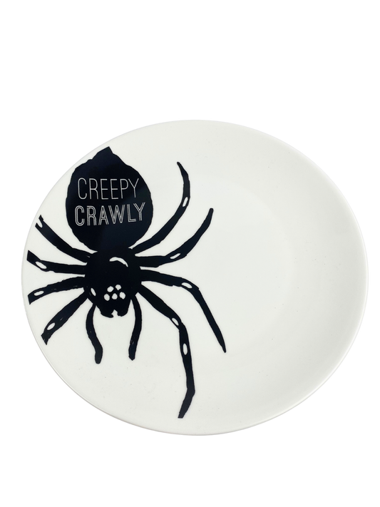 Halloween Plates w/Serving Stand