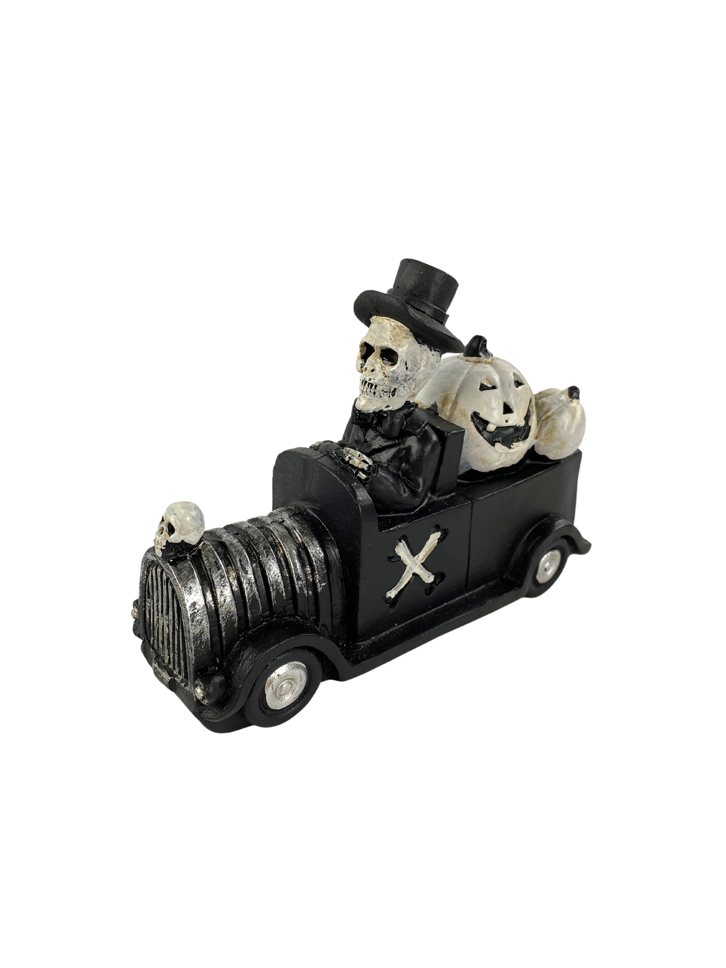 Skeleton Driver Figurine